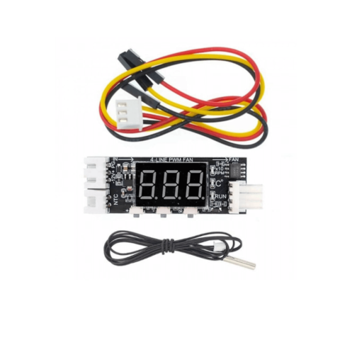 Electronica - Modul control termic PWM pentru ventilator 12V, reglaj automat