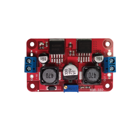 Modul convertor DC-DC cu LM2577S si LM2596 pentru sisteme solare [1]