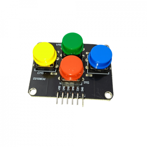 Componente Electronice - Modul cu 4 butoane, compatibil Arduino