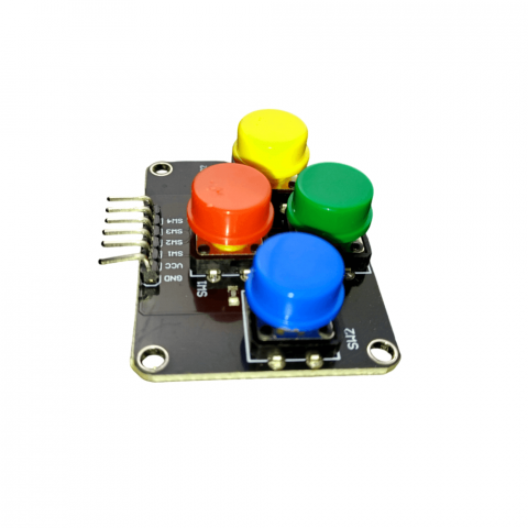Modul cu 4 butoane, compatibil Arduino [1]
