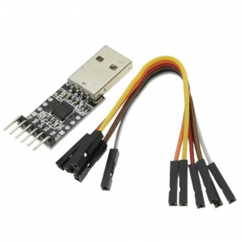 Module Electronice - Modul convertor USB 2.0 la TTL UART, 3.3V/5V DC, CP2102