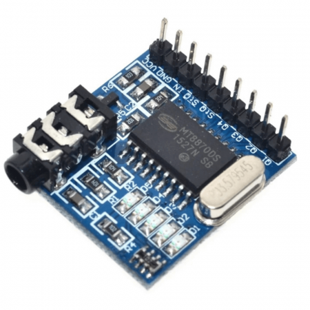 Modul decoder vocal DTMF MT8870
