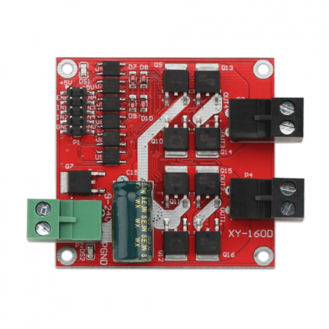 Modul driver motoare L298 160W, 7A, H-Bridge [1]