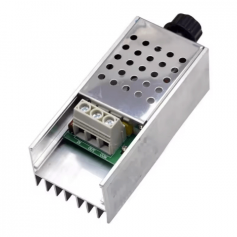 Regulator de tensiune si turatie SCR, 220V AC, 10000W, control variabil [1]