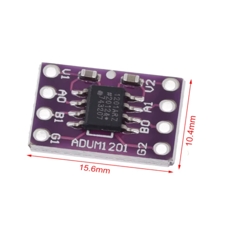 Modul izolator magnetic CJMCU-1201 ADUM1201, alimentare 2.7V-5.5V [1]