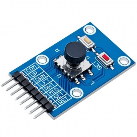 Module Electronice - Modul joystick cu 5 directii, compatibil Arduino