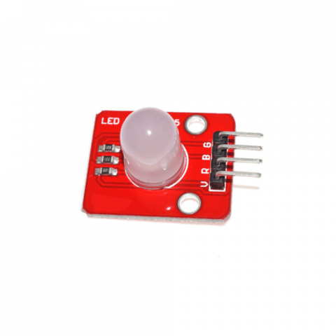 Electronica - Modul LED RGB 10mm pentru Arduino si Raspberry Pi