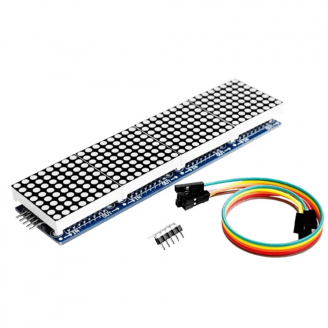 Electronica - Modul cu 4 matrici LED 8x8, MAX7219
