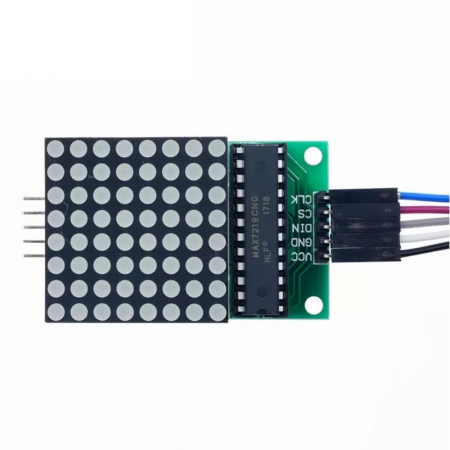 Modul matrice LED 8x8, rosie, 5V, MAX7219 [1]