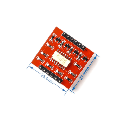 Modul optocuplor TLP281, 4 canale, 3.3V - 5VDC [2]