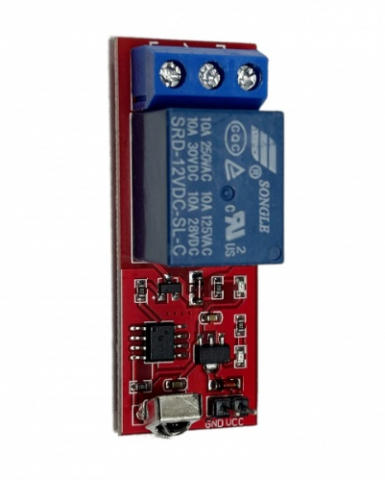 Modul releu 1 canal 12V DC, cu telecomanda IR [2]