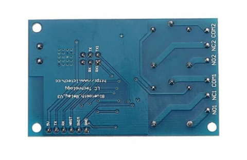 Modul releu 12V cu 2 canale si control Bluetooth [1]