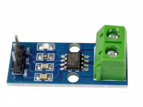 Senzori Electronici - Modul senzor de curent ACS712 20A