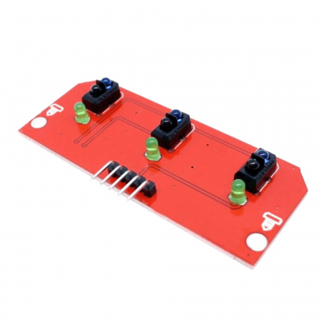 Senzori Electronici - Modul senzor urmarire linie, TCRT5000, 3 canale