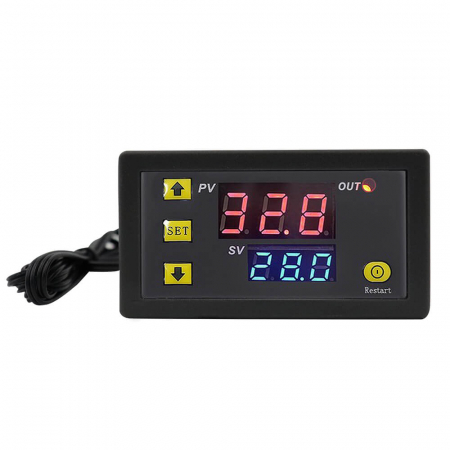 Modul termostat digital W3230 cu senzor tip sonda, 110-220V AC [0]