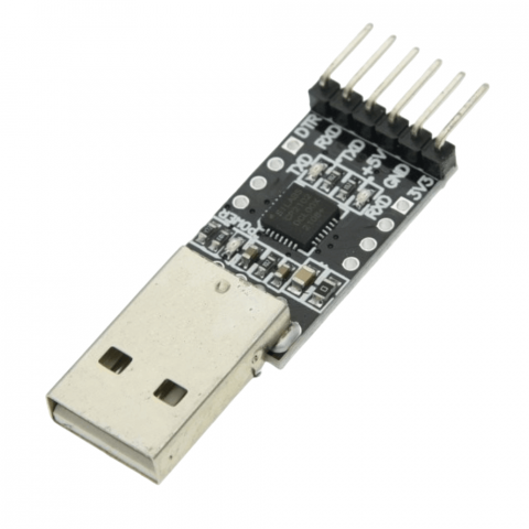 Modul convertor USB 2.0 la TTL UART, 3.3V/5V DC, CP2102 [2]