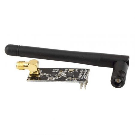 Modul wireless NRF24L01+PA+LNA cu antena [2]