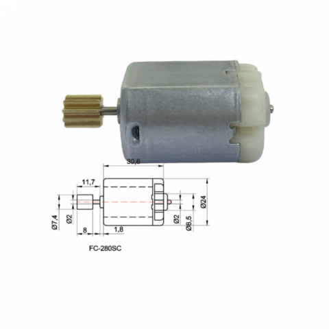 Motor DC FC-280SC 12V [1]