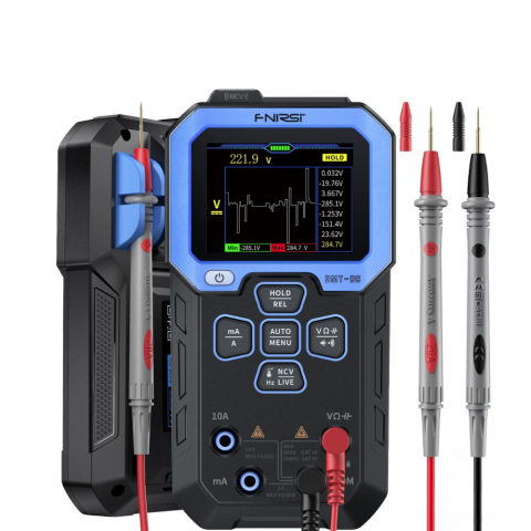 Multimetre Digitale - Multimetru profesional FNIRSI DMT-99, 1000V DC, 750V AC, 10A AC/DC