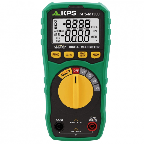 Multimetru digital automat, 600V AC/DC, 10MΩ, KPS MT900