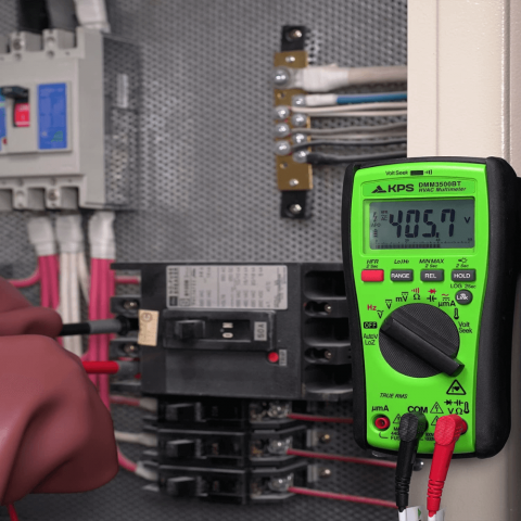 Multimetru digital True-RMS, 1000V AC/DC, 10A AC/DC,  400mA AC/DC, KPS DMM3500BT [1]