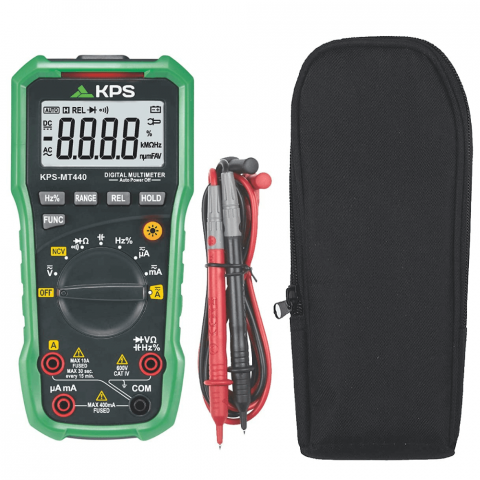 Multimetru digital multifunctional, 600V AC/DC, 10A AC/DC, 40MΩ, 5MHz, KPS MT440 [2]
