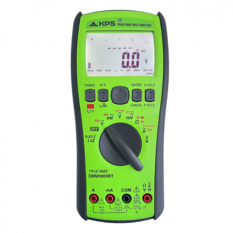 Aparate de Masura si Control - Multimetru digital True-RMS de mare precizie, KPS DMM9000BT