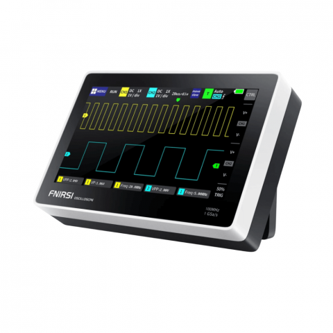 Electronica - Osciloscop digital portabil FNIRSI-1013D, 100MHz, 2 canale