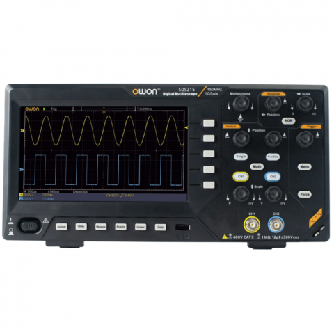 Electronica - Osciloscop digital, 2 canale, 200MHz, 1GS/s, OWON SDS220S