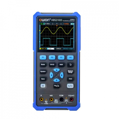 Osciloscoape Digitale - Osciloscop digital 3 in 1, 2 canale, 100MHz, 500MS/s, OWON HDS2102S