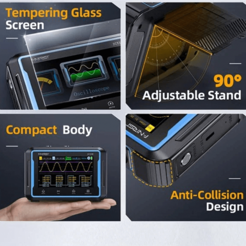 Osciloscop digital cu generator de semnal si multimetru 3 in 1, Fnirsi 2C53P [2]