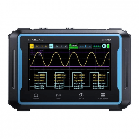 Osciloscop digital cu generator de semnal si multimetru 3 in 1, Fnirsi 2C53P [1]