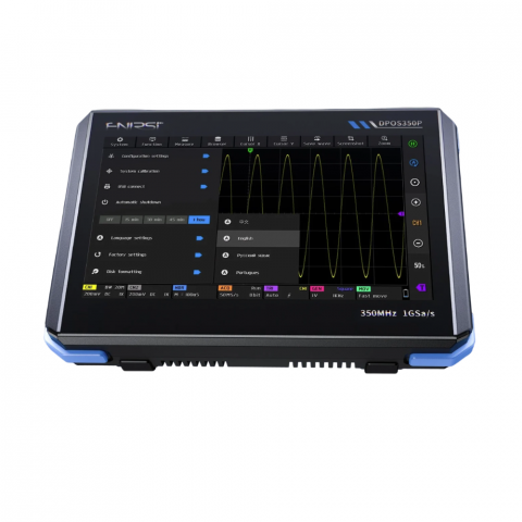 Osciloscop digital portabil 4 in 1, 2 canale, 350MHz, 1GS/s, FNIRSI DPOS350P [1]