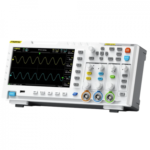 Osciloscop digital 2 in 1, 100 MHz, 1GS/s, 2 canale, generator de semnal, FNIRSI 1014D [2]