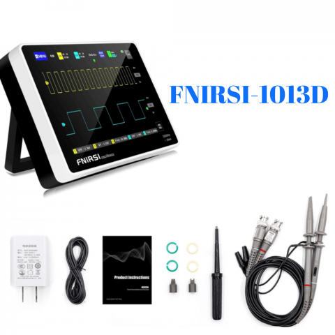 Osciloscop digital portabil FNIRSI-1013D, 100MHz, 2 canale [3]