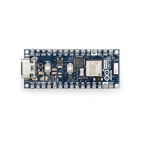 Placa de dezvoltare originala Arduino Nano Matter, cu pini [1]