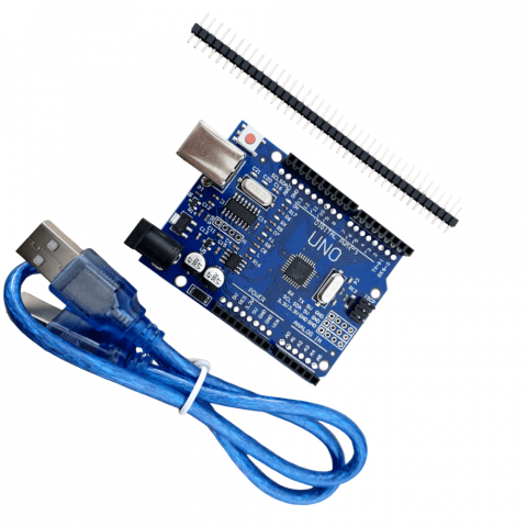 Placa de dezvoltare compatibila Arduino Uno R3 ATMega328P-AU CH340G [1]
