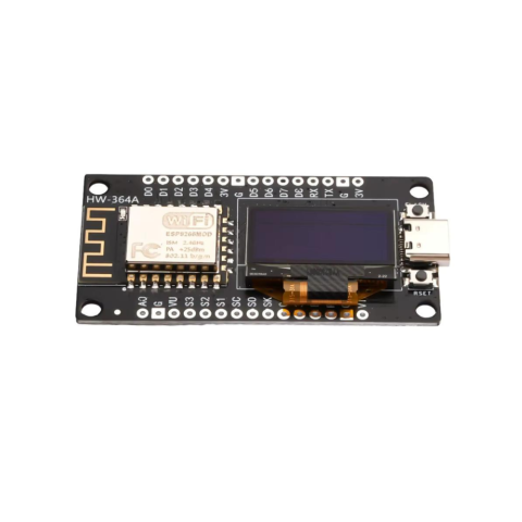 Placa de dezvoltare NodeMCU ESP8266 ESP-12F cu afisaj OLED 0.96 [2]