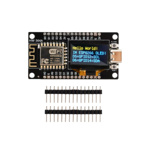 Placa de dezvoltare NodeMCU ESP8266 ESP-12F cu afisaj OLED 0.96