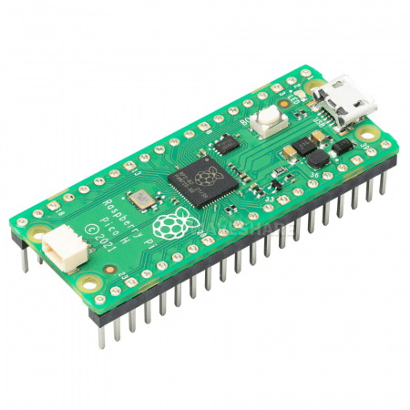 Placi de Dezvoltare - Placa de dezvoltare Raspberry Pi Pico H, RP2040, 264kB RAM