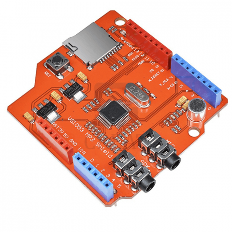 Placa de expansiune cu decoder VS1053, compatibila Arduino UNO [2]