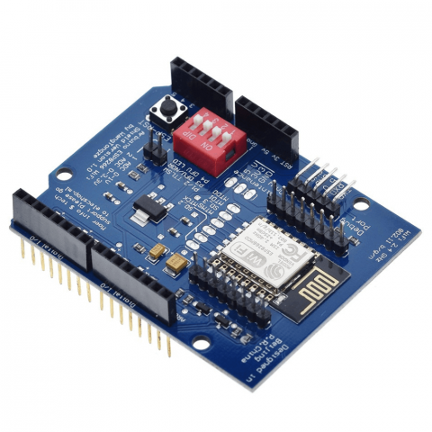 Placi de Expansiune - Placa de expansiune WiFi serial cu ESP8266, compatibila Arduino