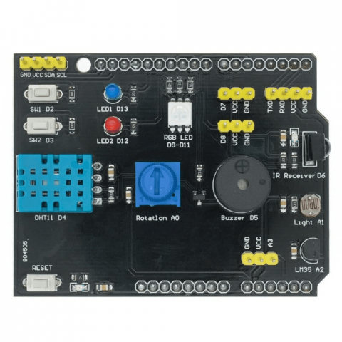 Placi de Expansiune - Placa de expansiune multifunctionala 9 in 1 pentru Arduino UNO
