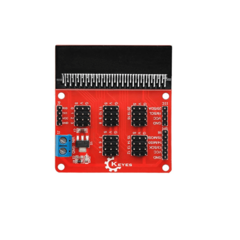 Placi de Expansiune - Placa extensie IO pentru Micro:bit, 5-9VDC, I2C, SPI, UART