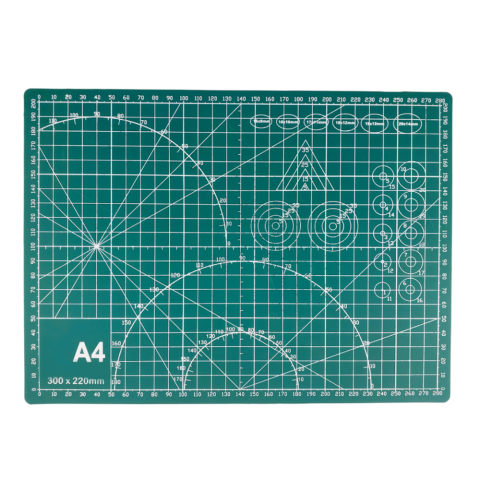 Plansa de taiere gradata A4 cu fata dubla, 22x30cm [1]