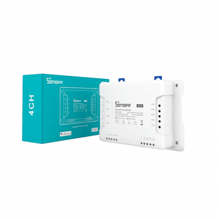 Releu smart cu 4 canale, Wifi 2.4GHz, 40A/8800W, Sonoff 4CHPROR3 [3]