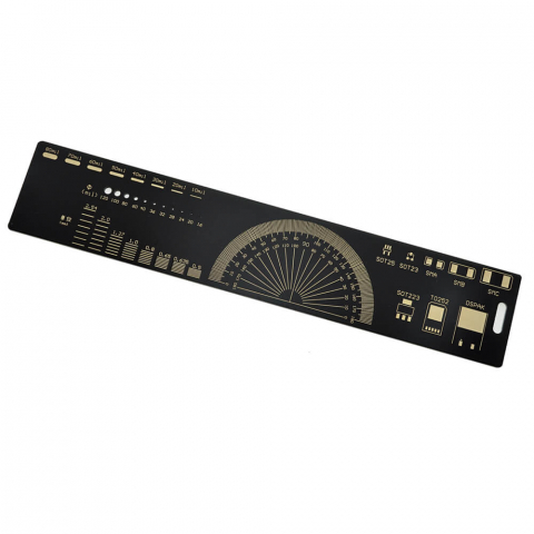 Componente Electronice - Rigla multifunctionala dedicata electronistilor PCB 20cm