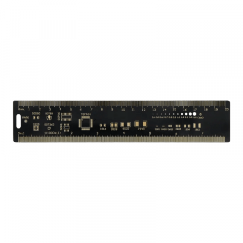 Rigla multifunctionala dedicata electronistilor PCB 20cm [1]