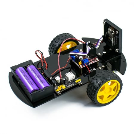 Kit de robot STEM 2WD cu modul ESP32 si camera Wifi [2]