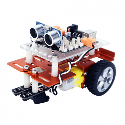 Kituri Electronice - Kit robot programabil, nivel incepator, cu 24 de lectii, Mars Rover 181005
